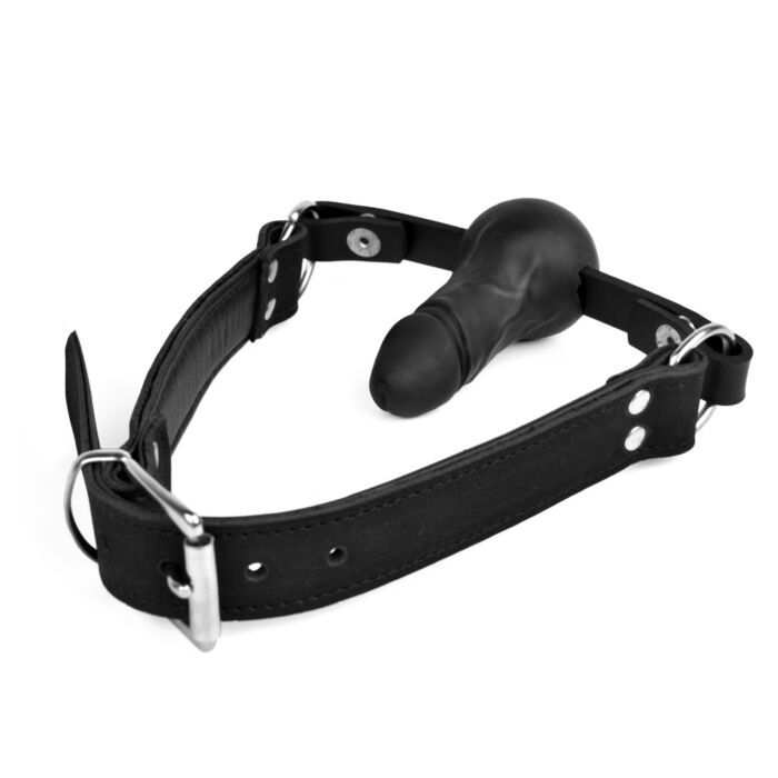 Sinnovator Imp Platinum Silicone Penis Gag | UberKinky